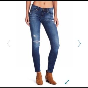 Blank NYC Hotel Distressed Skinny Jeans